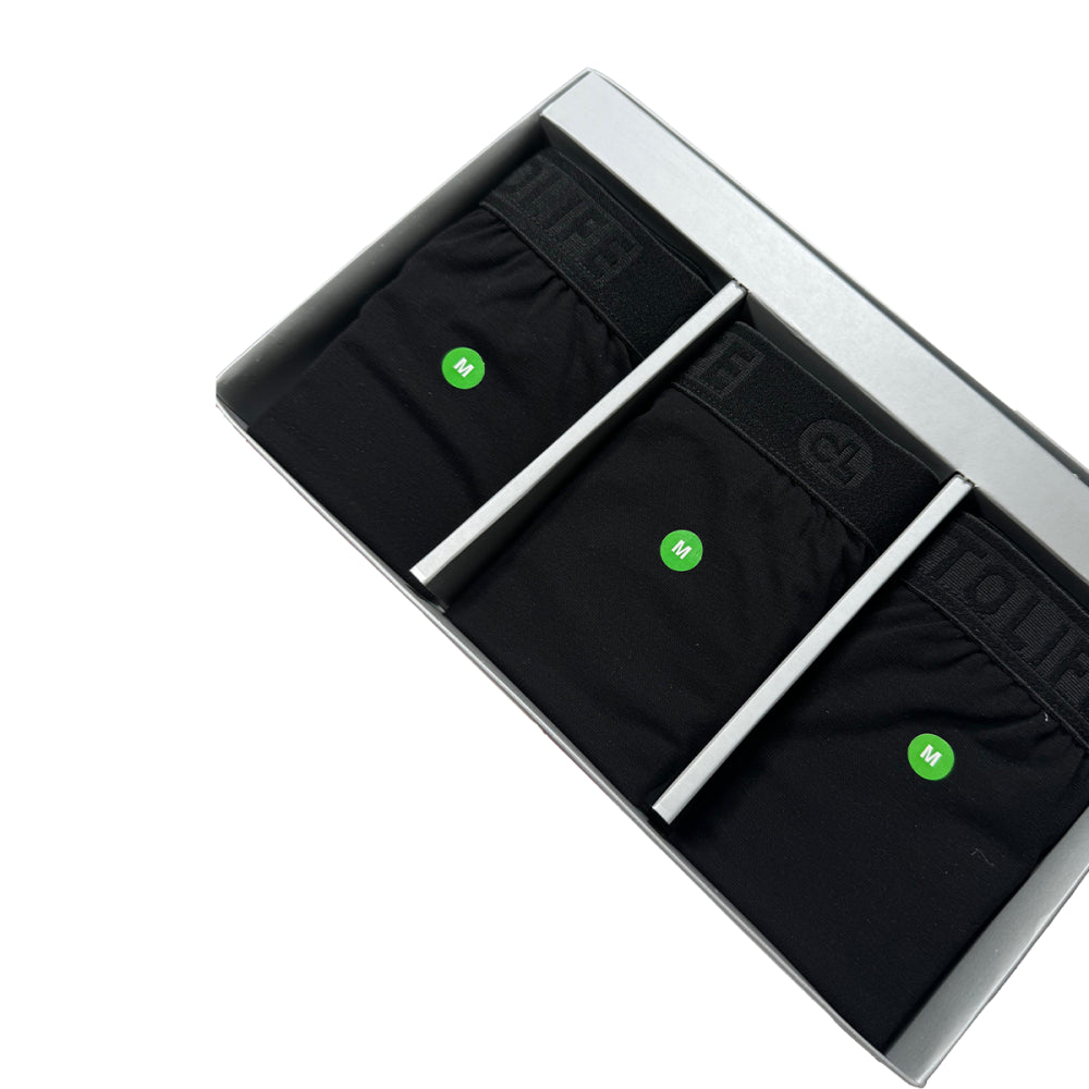 بوكس بوكسر رجالي ثلاث قطع قطن ليكرا