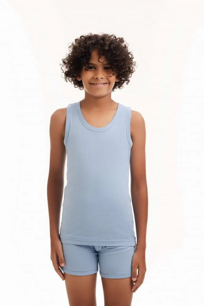 بوكس 6 قطع طقم ولادي علاقي + هاف ملون